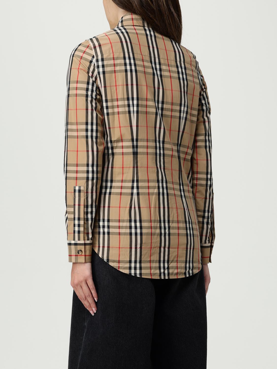 Burberry Shirt Woman Beige