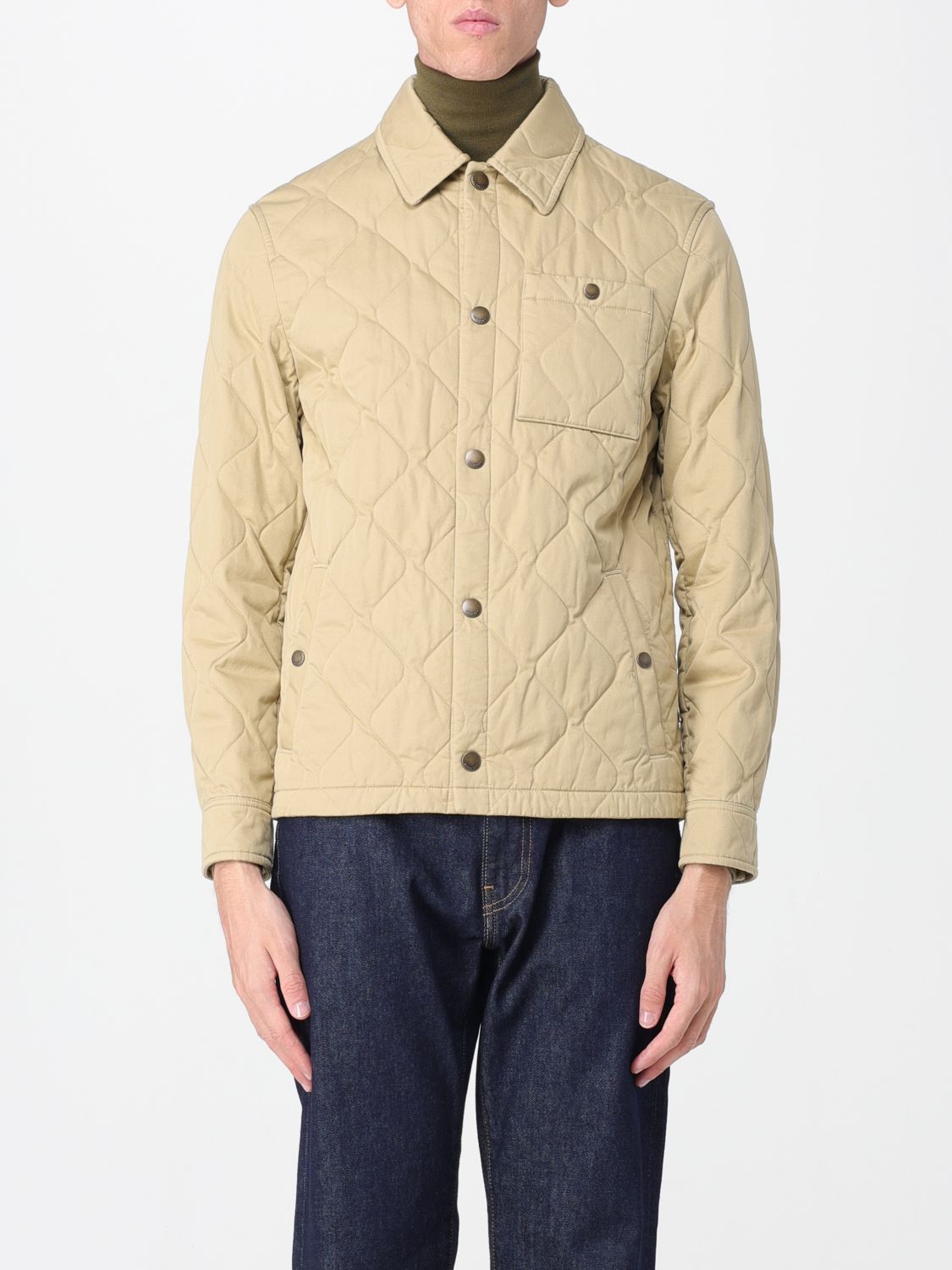 Burberry Coat Men Beige