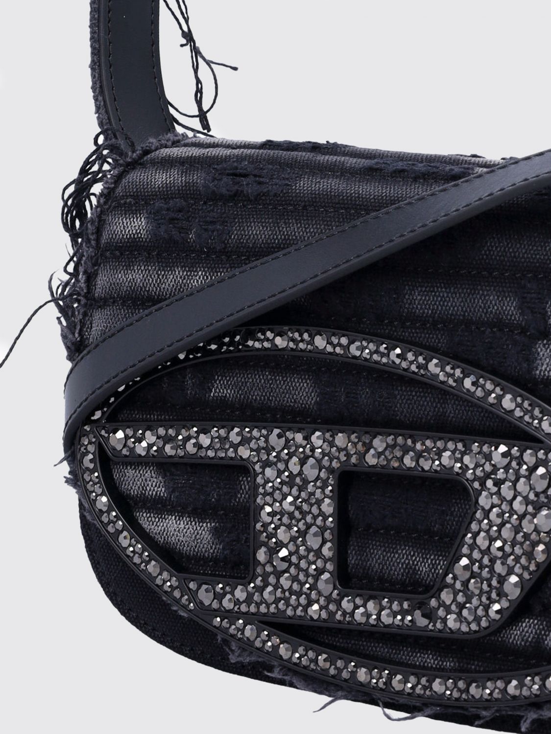 Diesel Shoulder Bag Woman Black