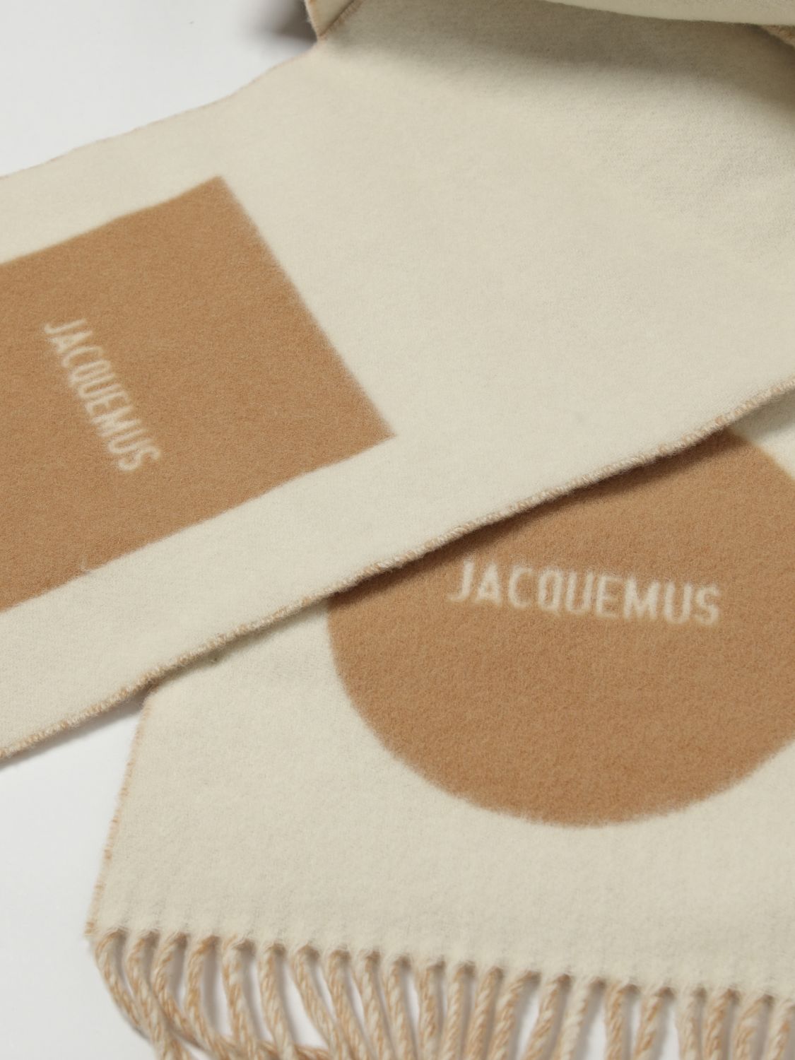 Jacquemus Scarf Men Beige