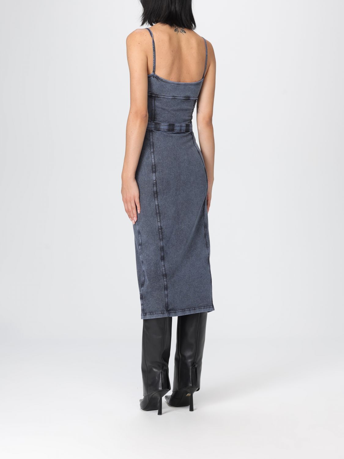 Diesel Dress Woman Blue