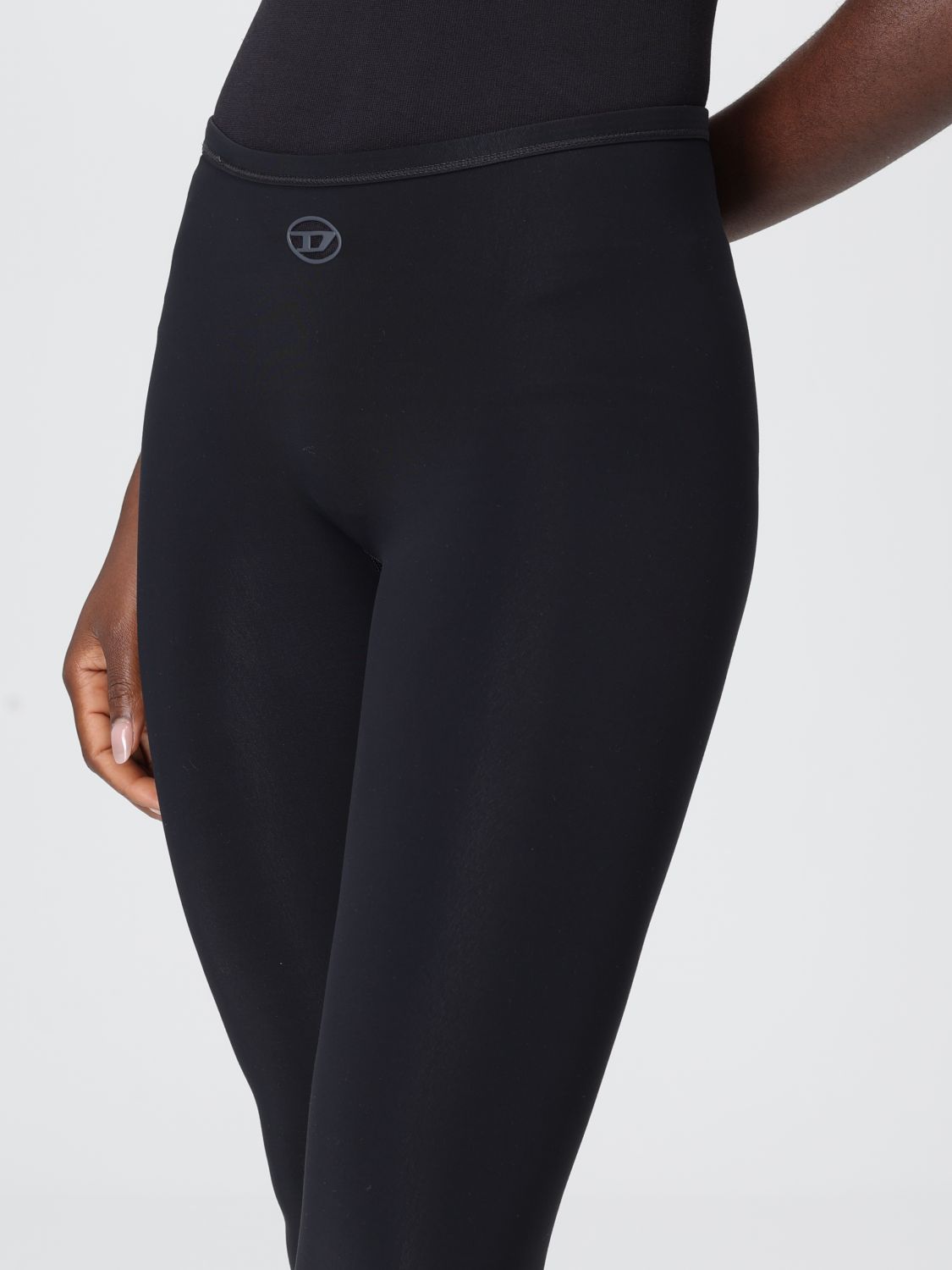 Diesel Pants Woman Black