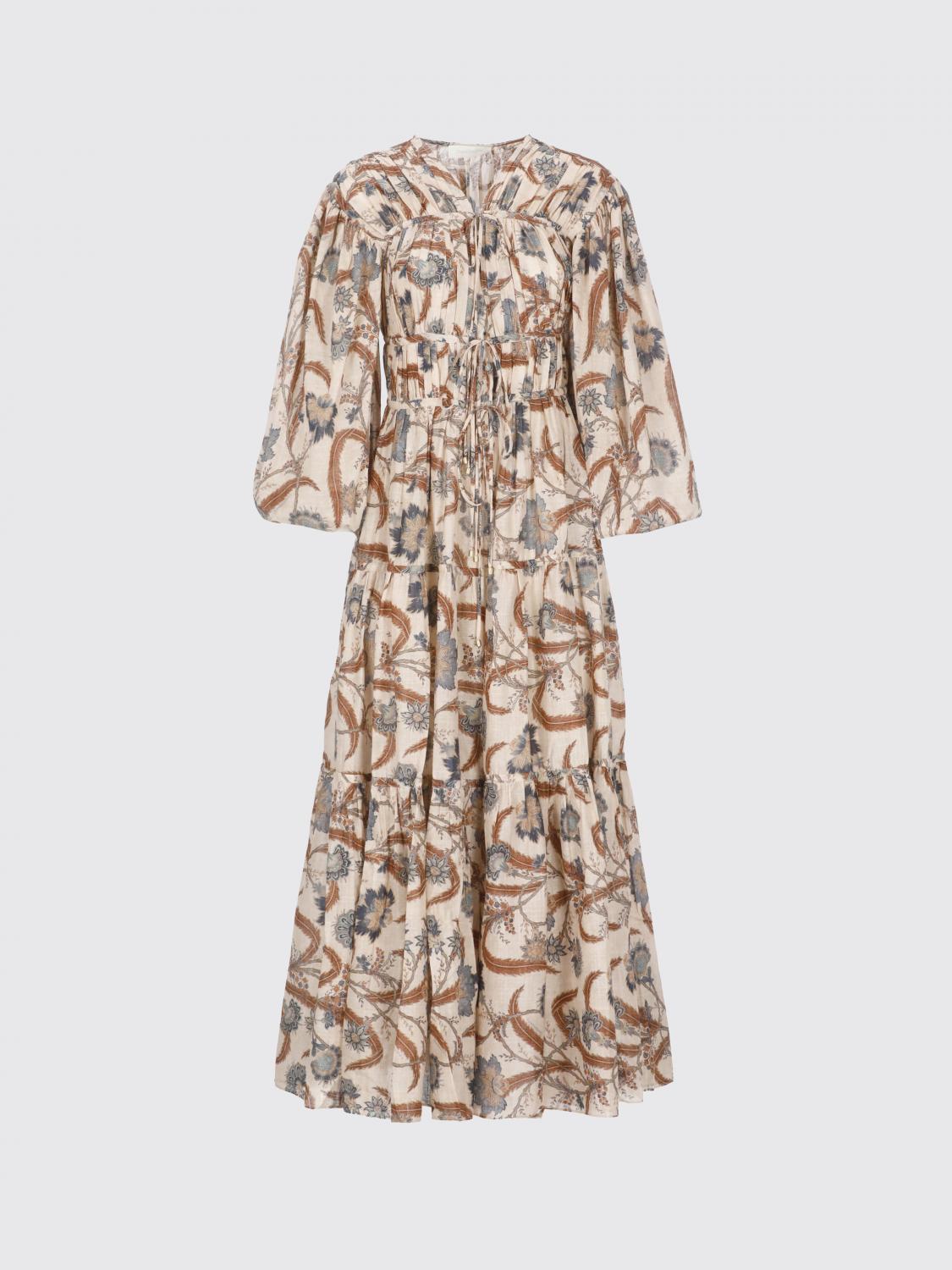 Zimmermann Dress Woman Beige