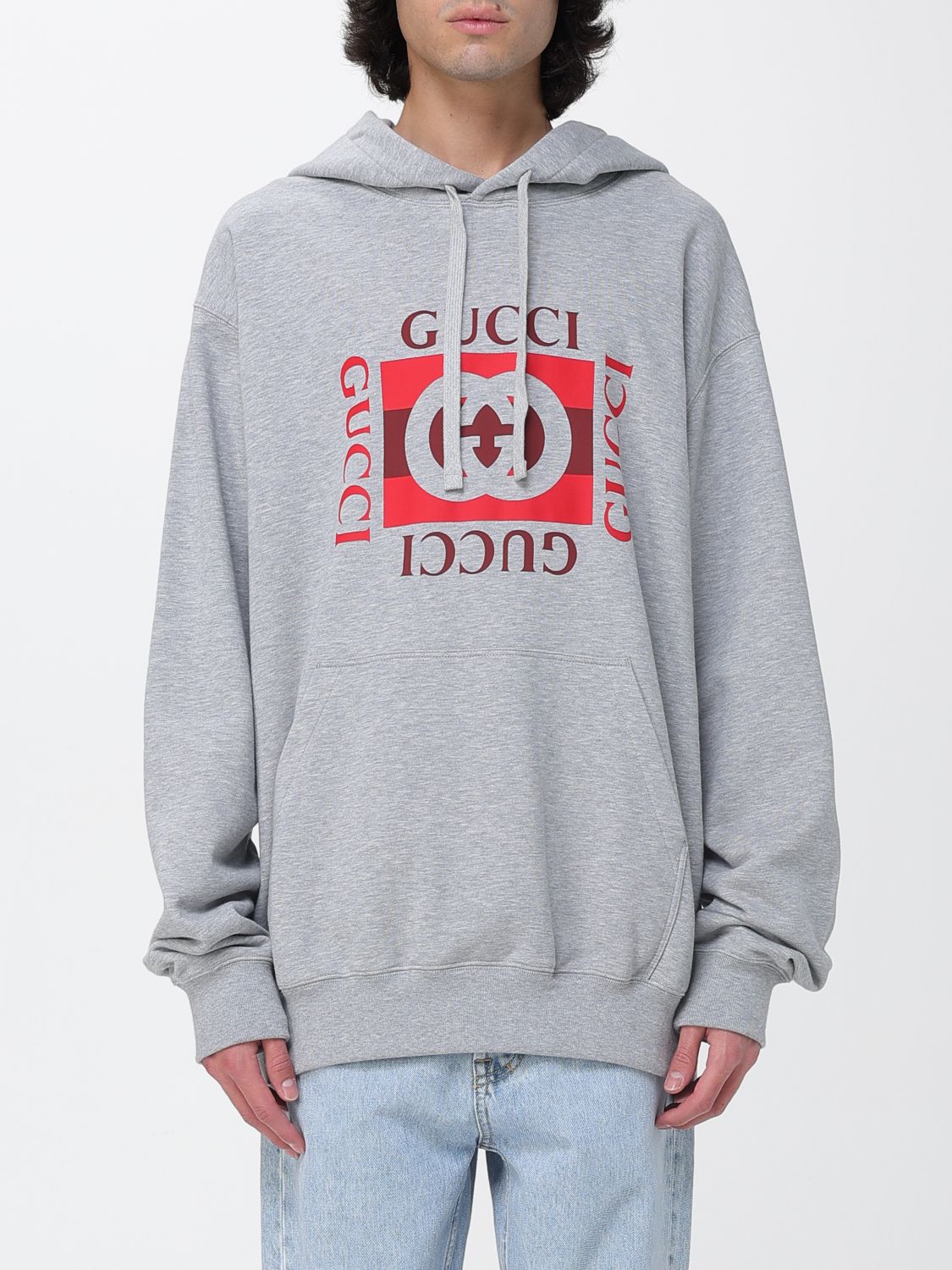 Gucci Sweatshirt Men Grey