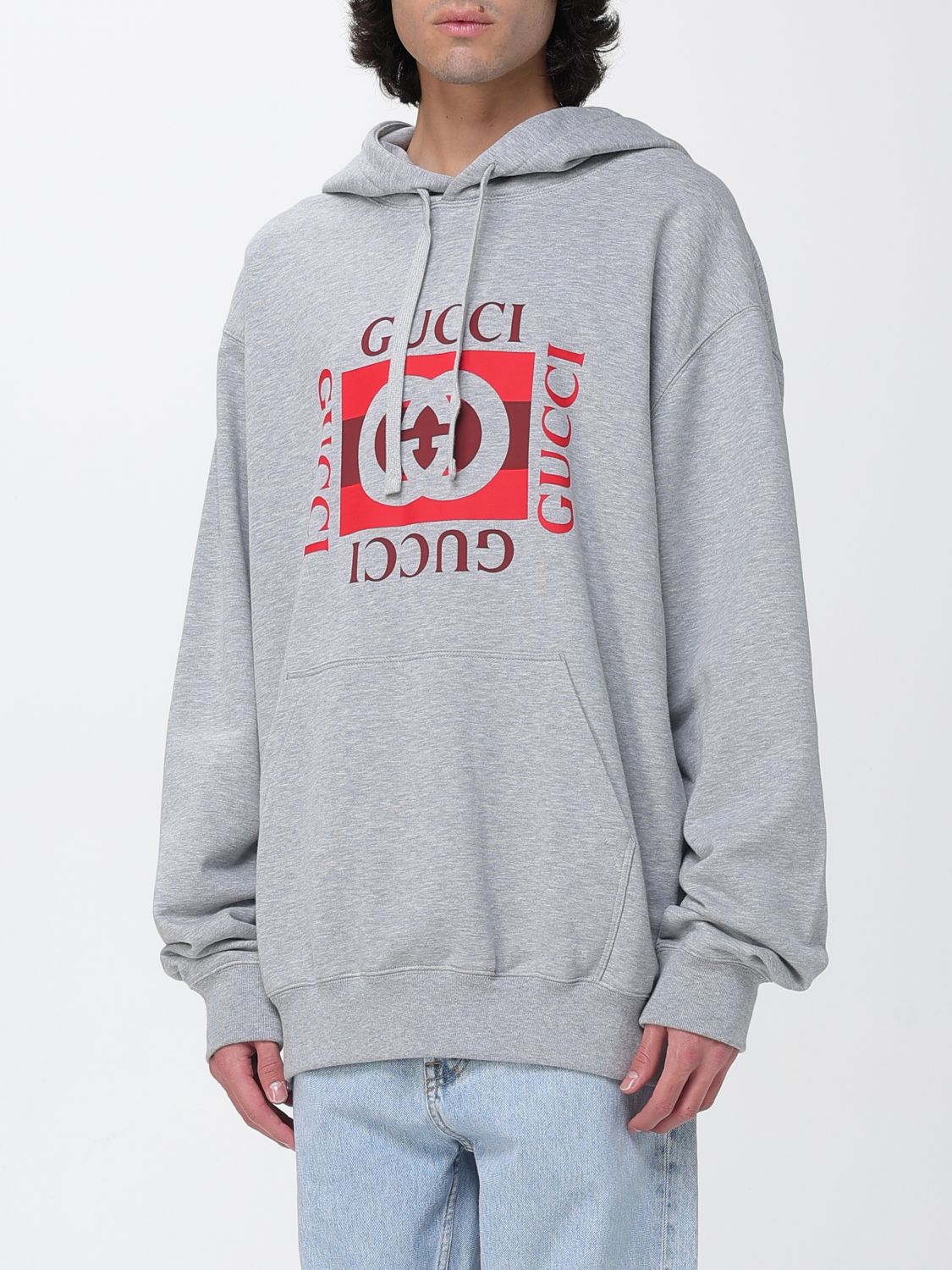 Gucci Sweatshirt Men Grey