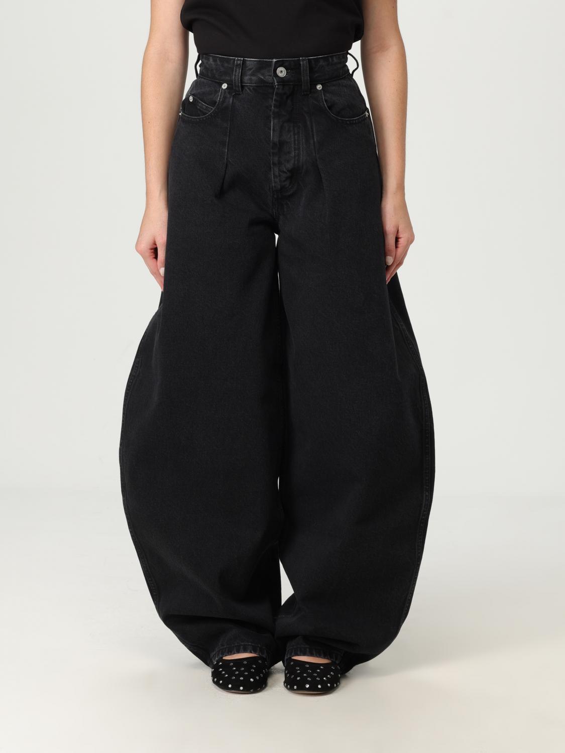 Jacquemus Jeans Woman Black