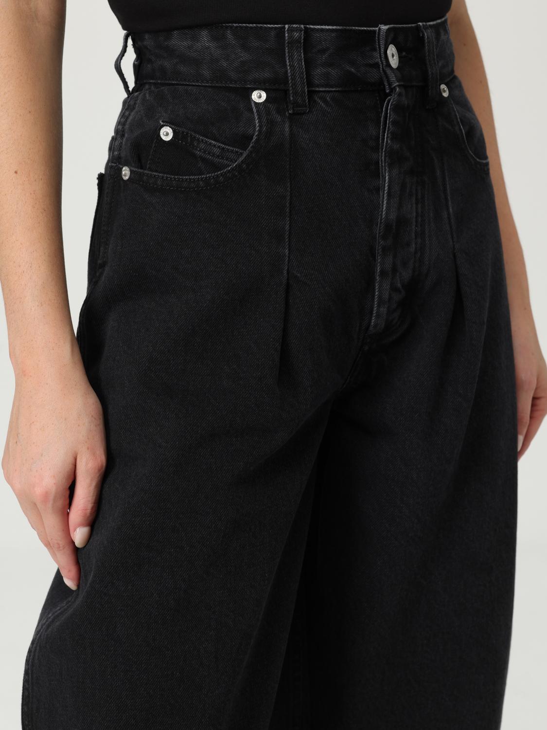 Jacquemus Jeans Woman Black