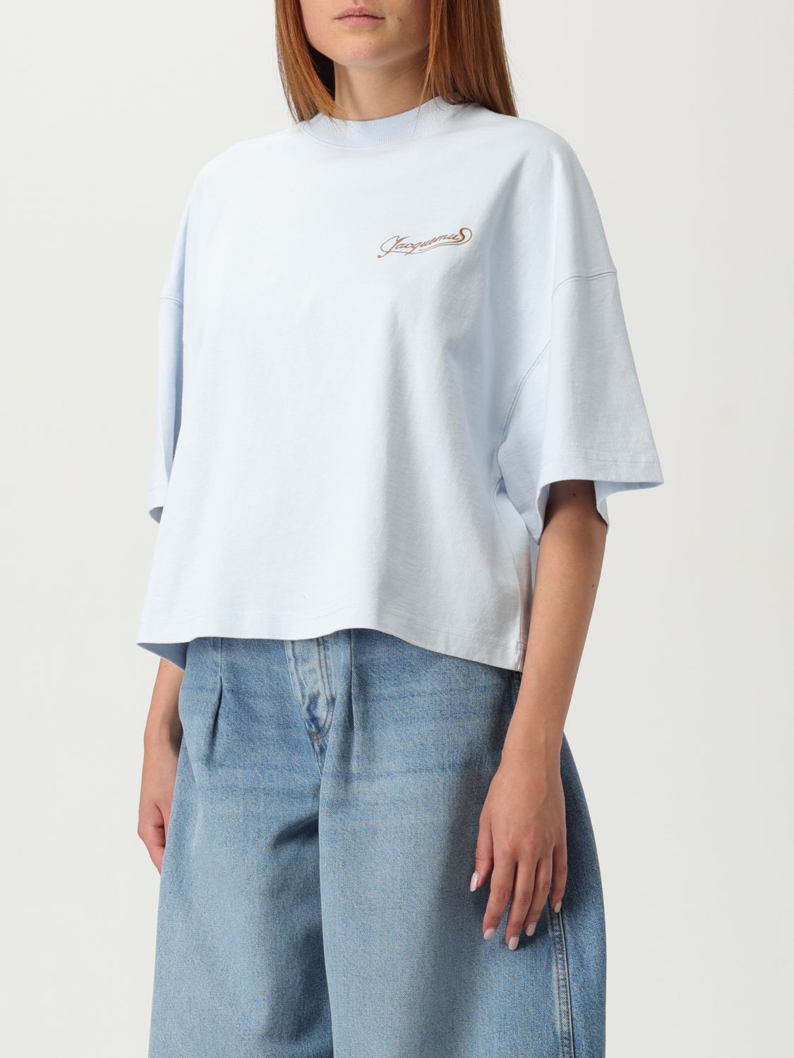 Jacquemus T Shirt Woman Blue