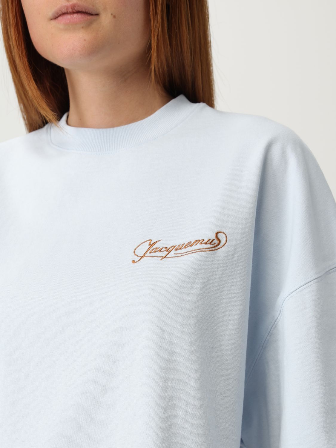 Jacquemus T Shirt Woman Blue