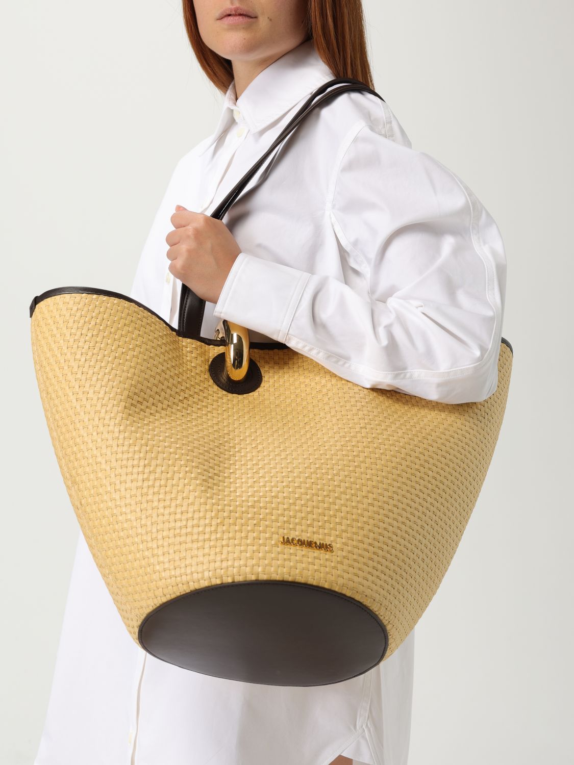 Jacquemus Shoulder Bag Woman Beige