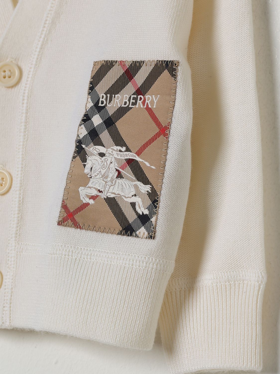Burberry Sweater Kids Ivory