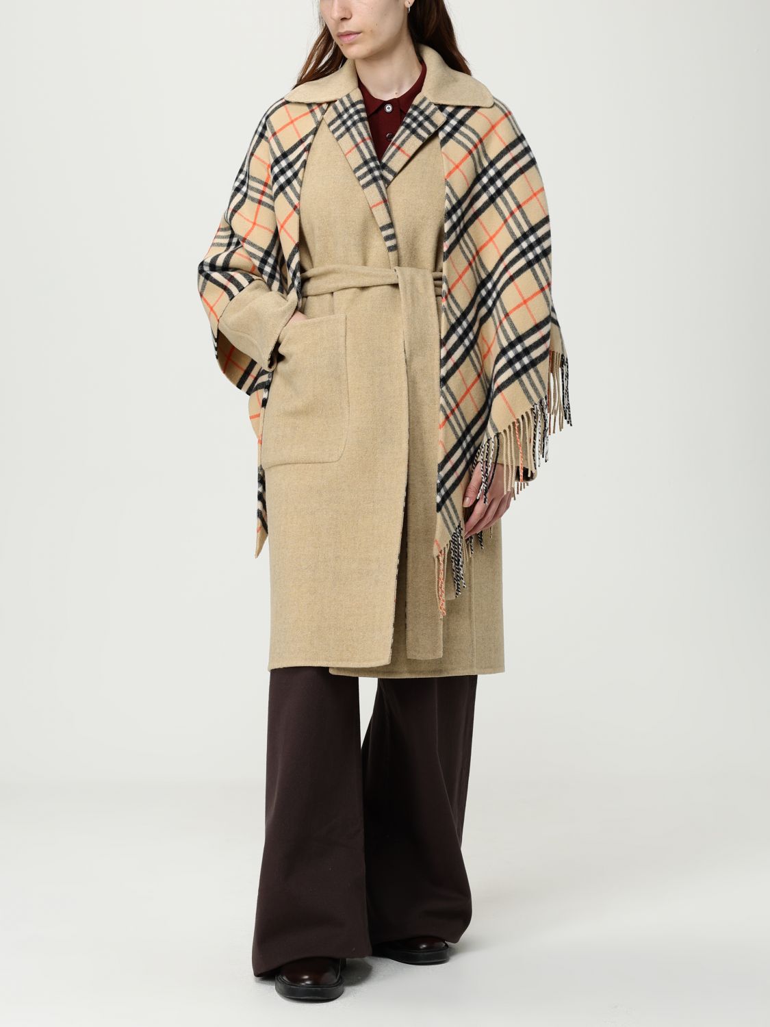 Burberry Coat Woman Earth