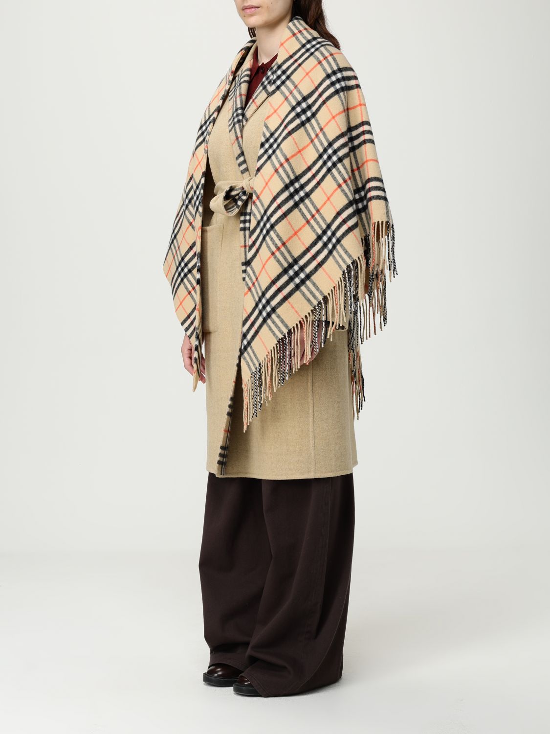 Burberry Coat Woman Earth