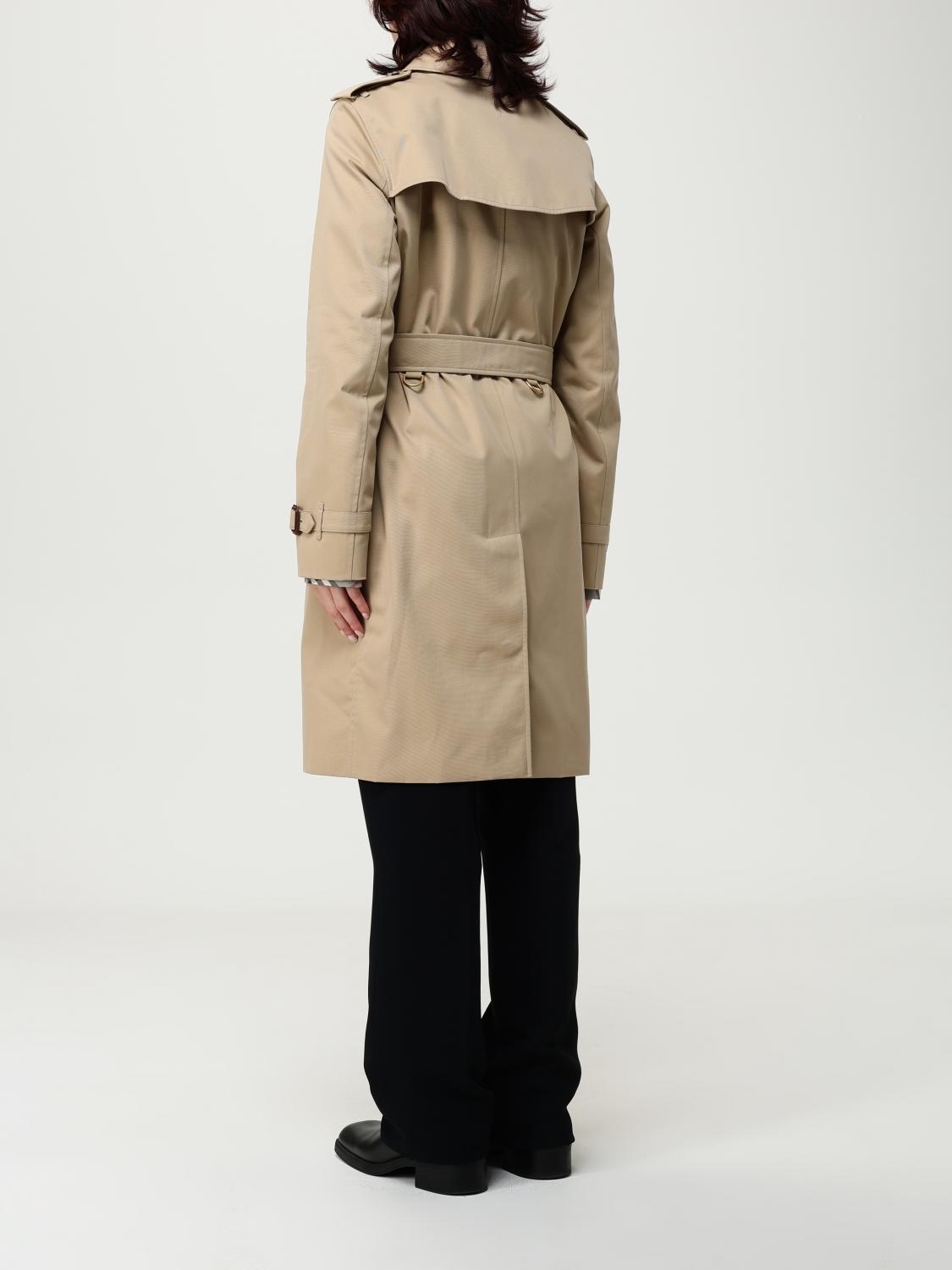Burberry Coat Woman Honey