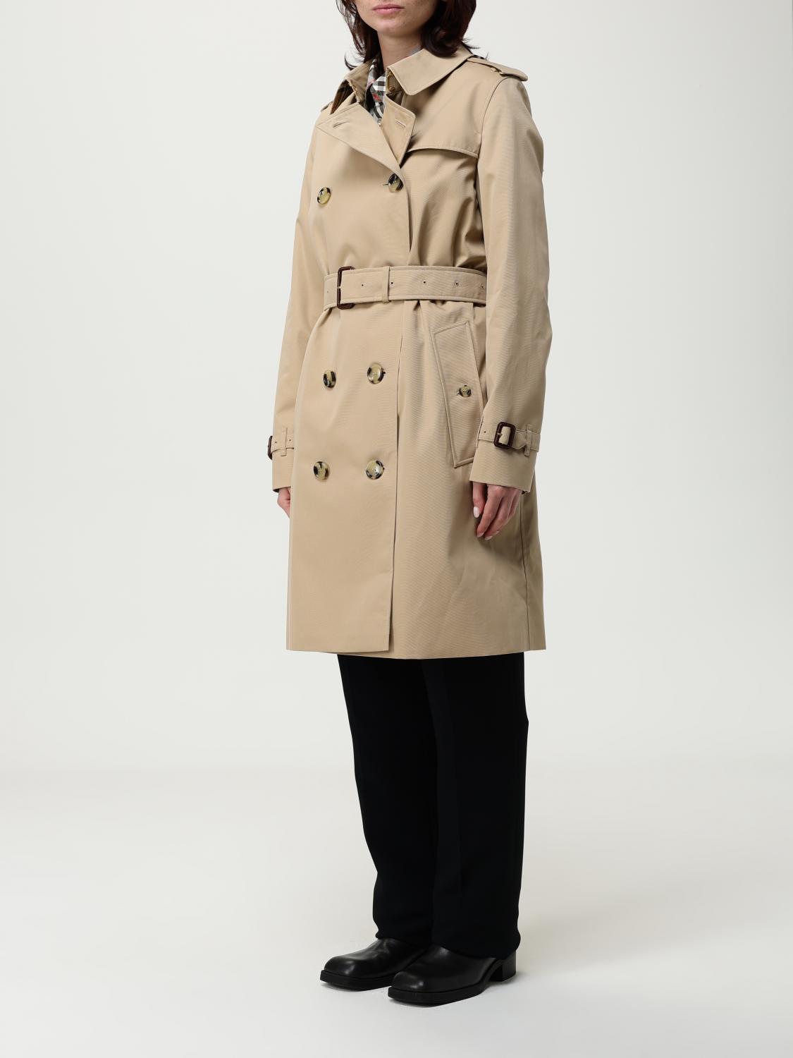 Burberry Coat Woman Honey