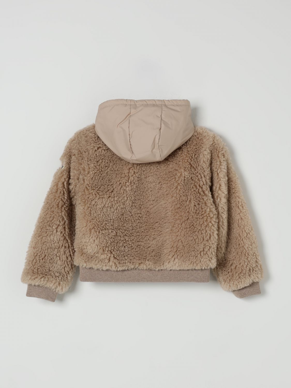 Moncler Coat Kids Beige