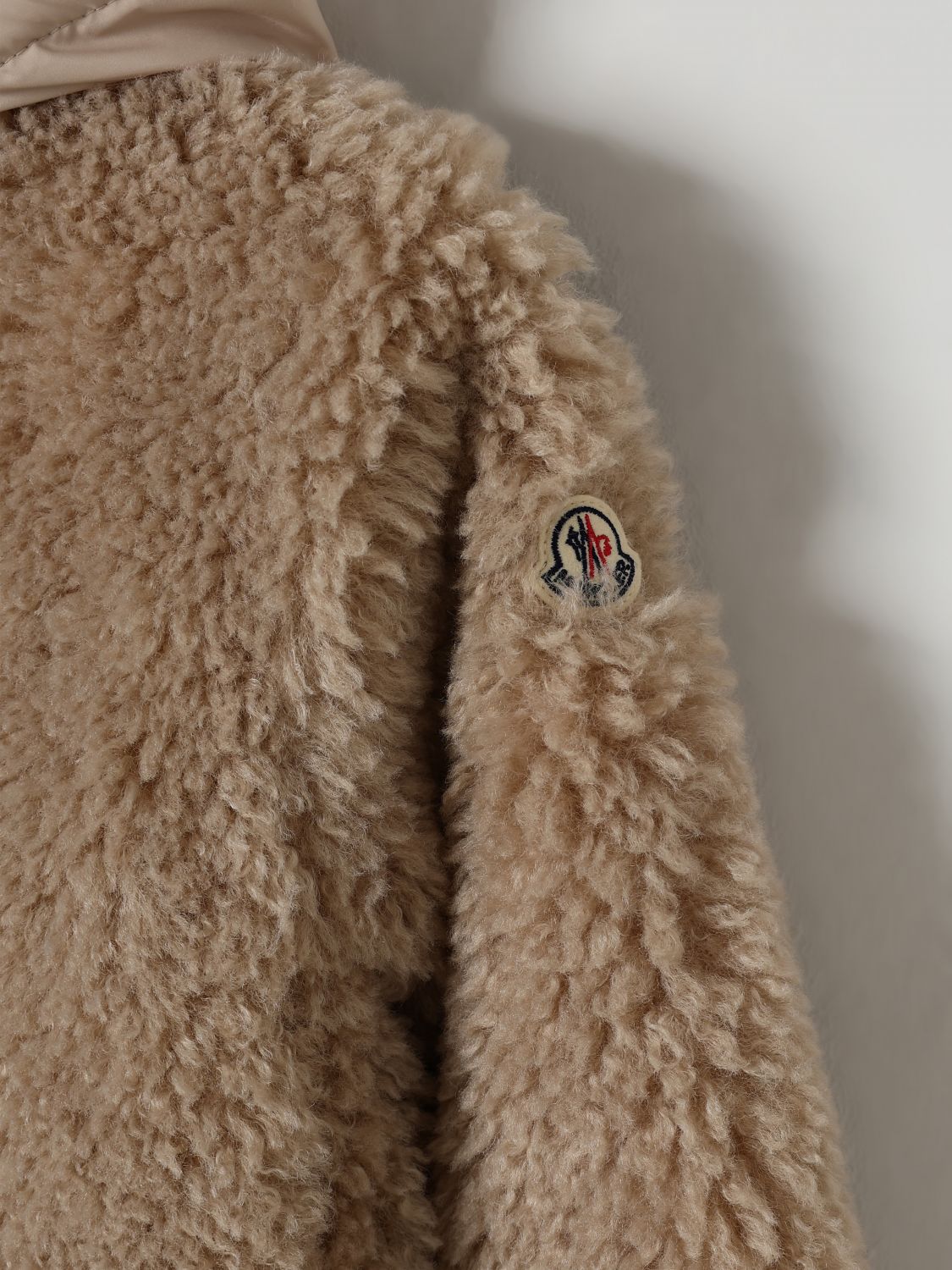 Moncler Coat Kids Beige