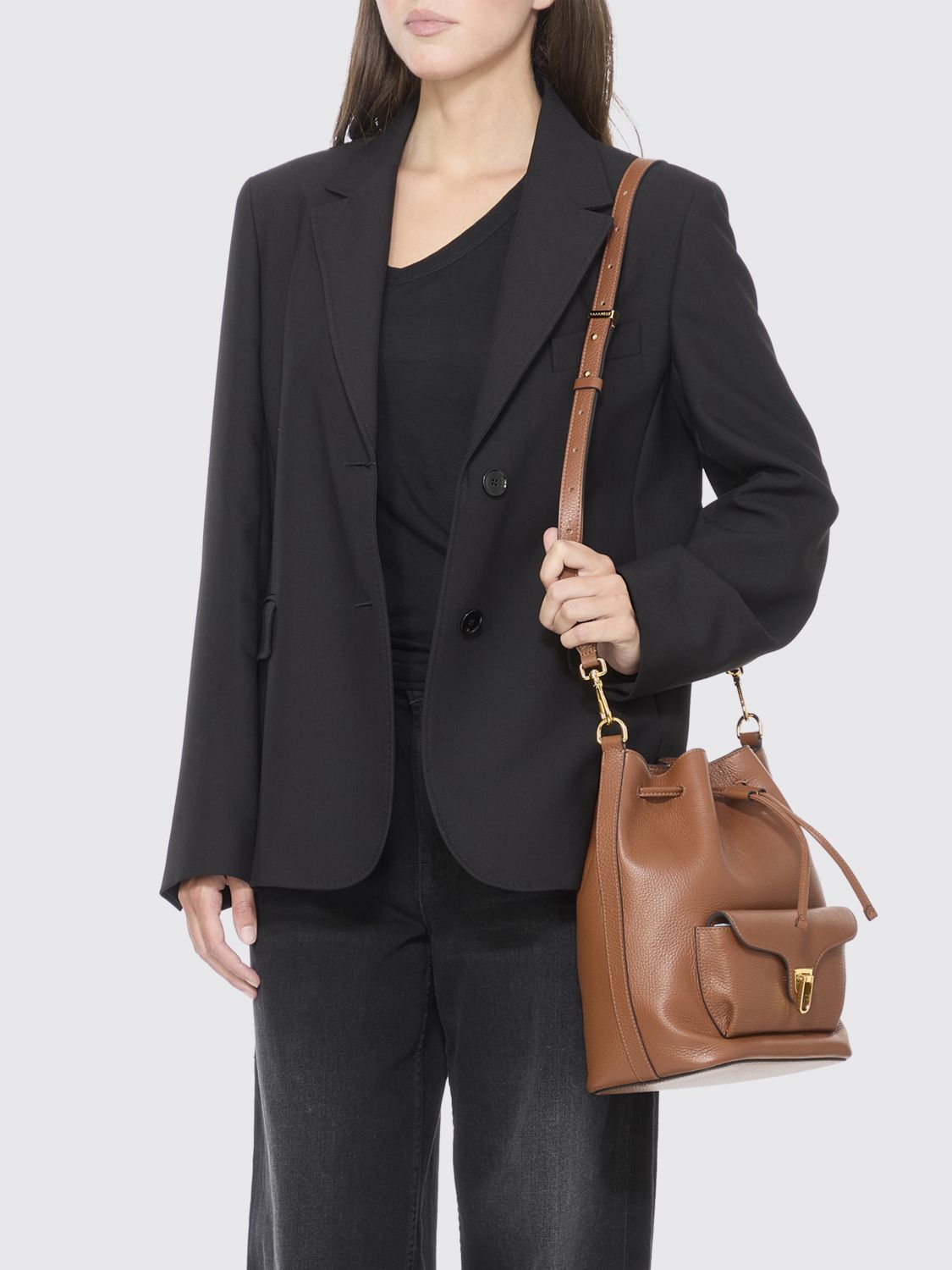 Coccinelle Shoulder Bag Woman Black