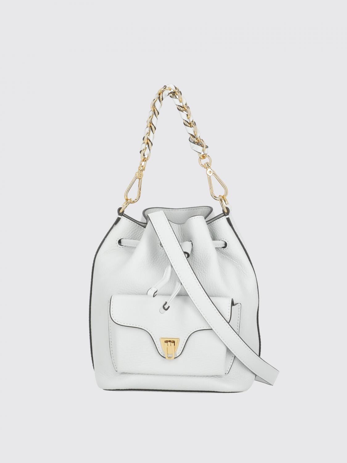 Coccinelle Mini Bag Woman Gnawed Blue