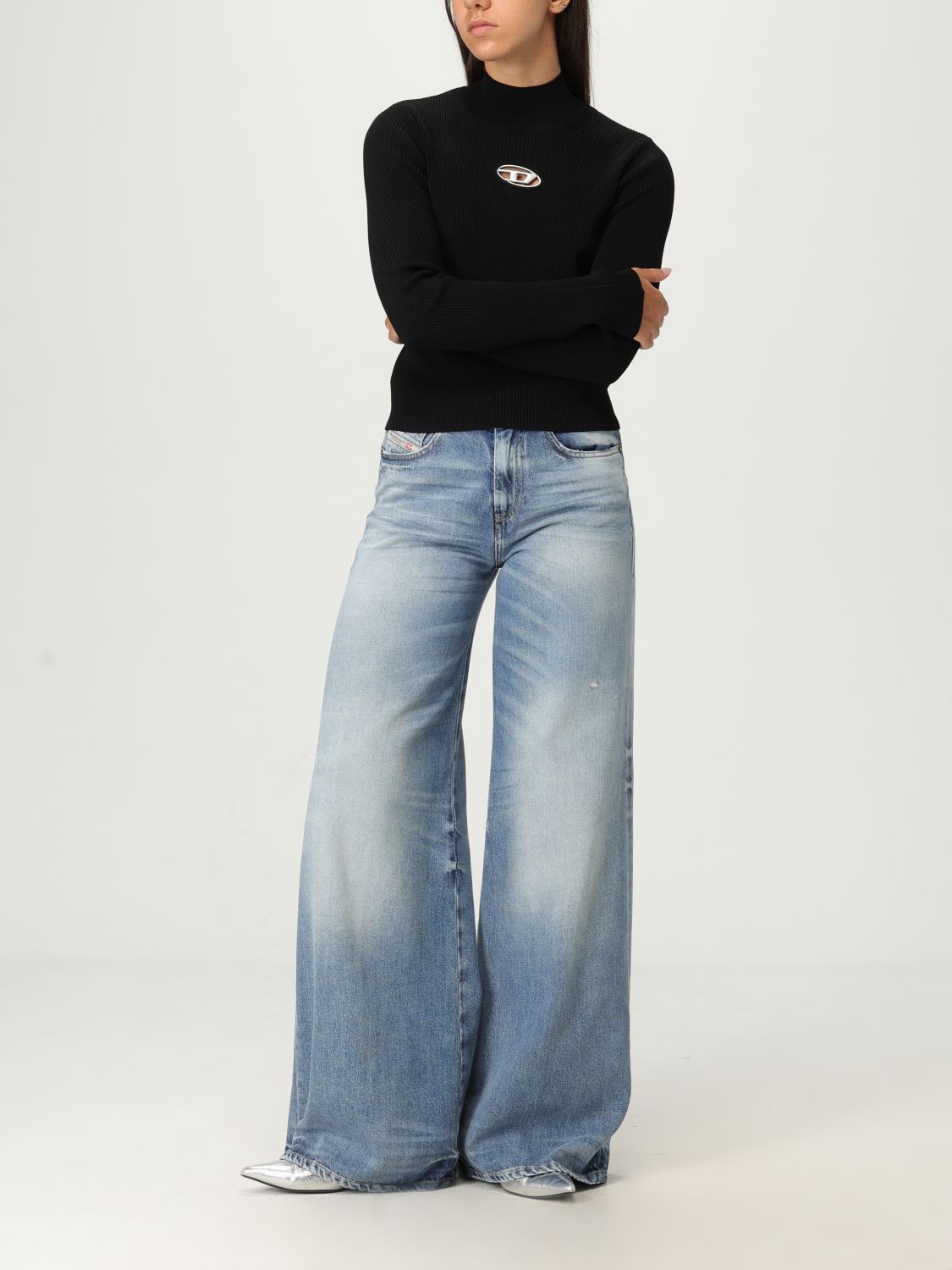 Diesel Jeans Woman Black