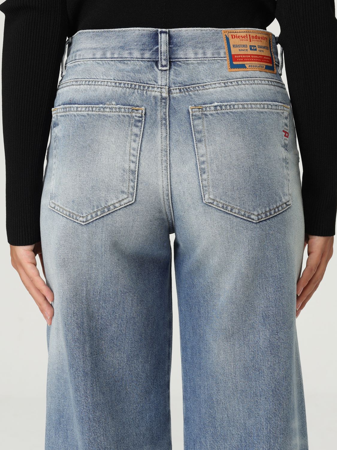 Diesel Jeans Woman Black
