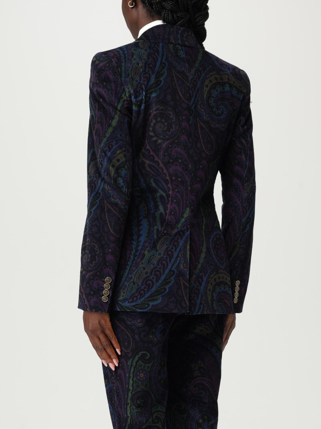 Etro Blazer Woman Blue