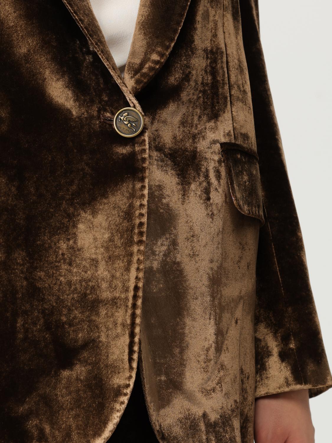 Etro Blazer Woman Brown