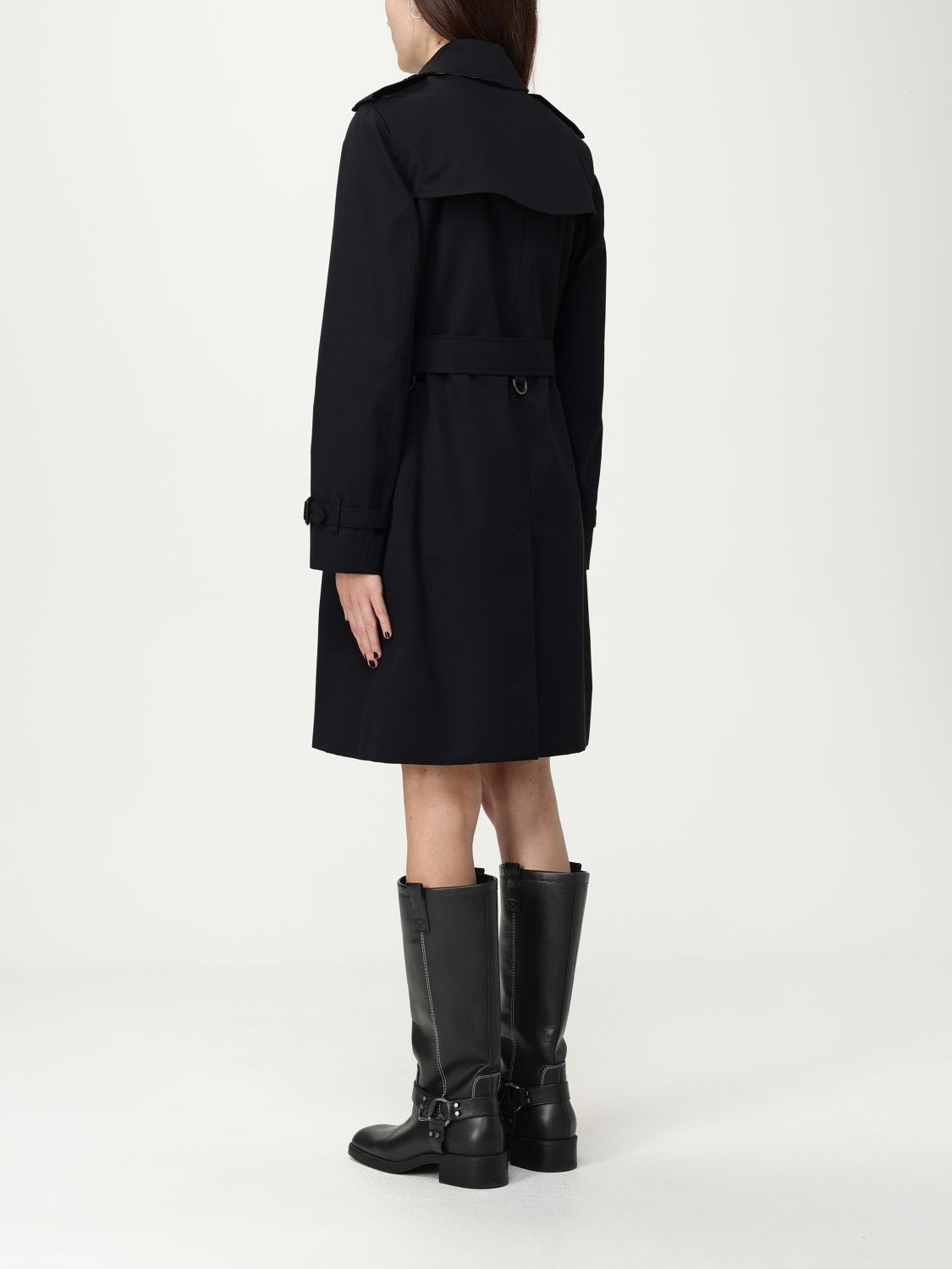 Burberry Coat Woman Black