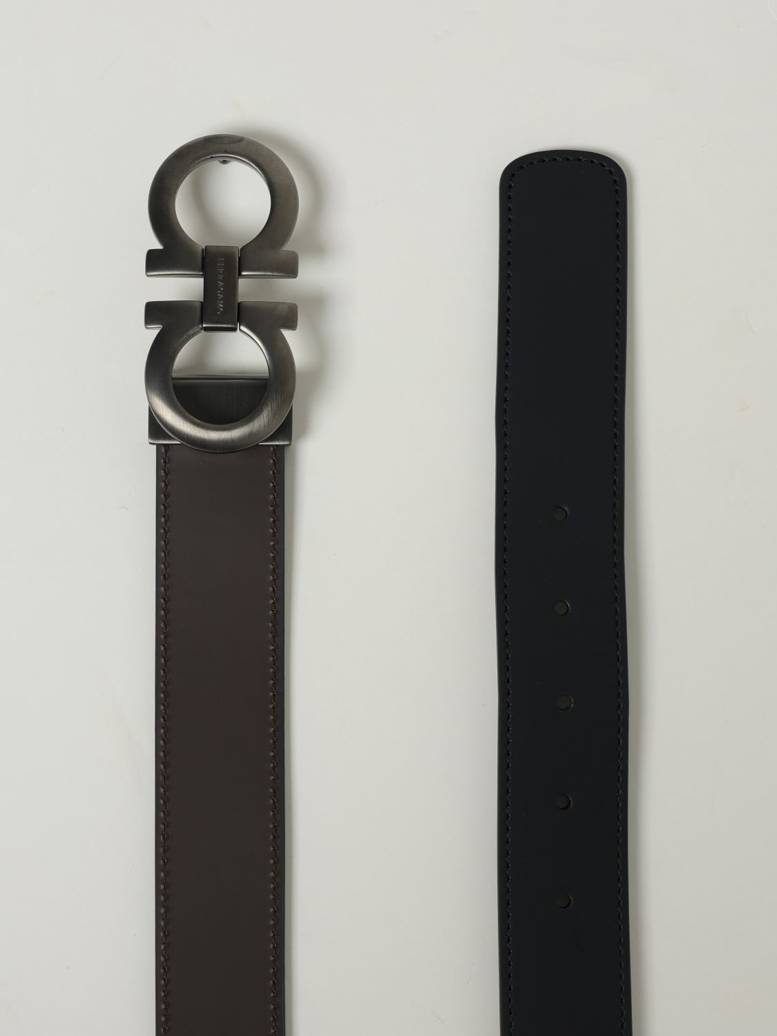 Ferragamo Belt Men Black