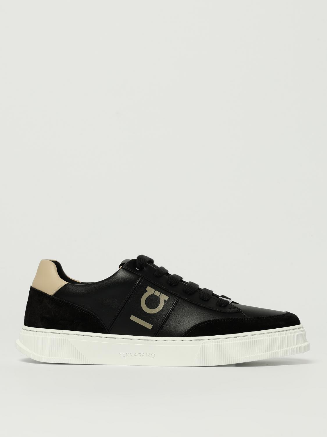 Ferragamo Sneakers Men Black