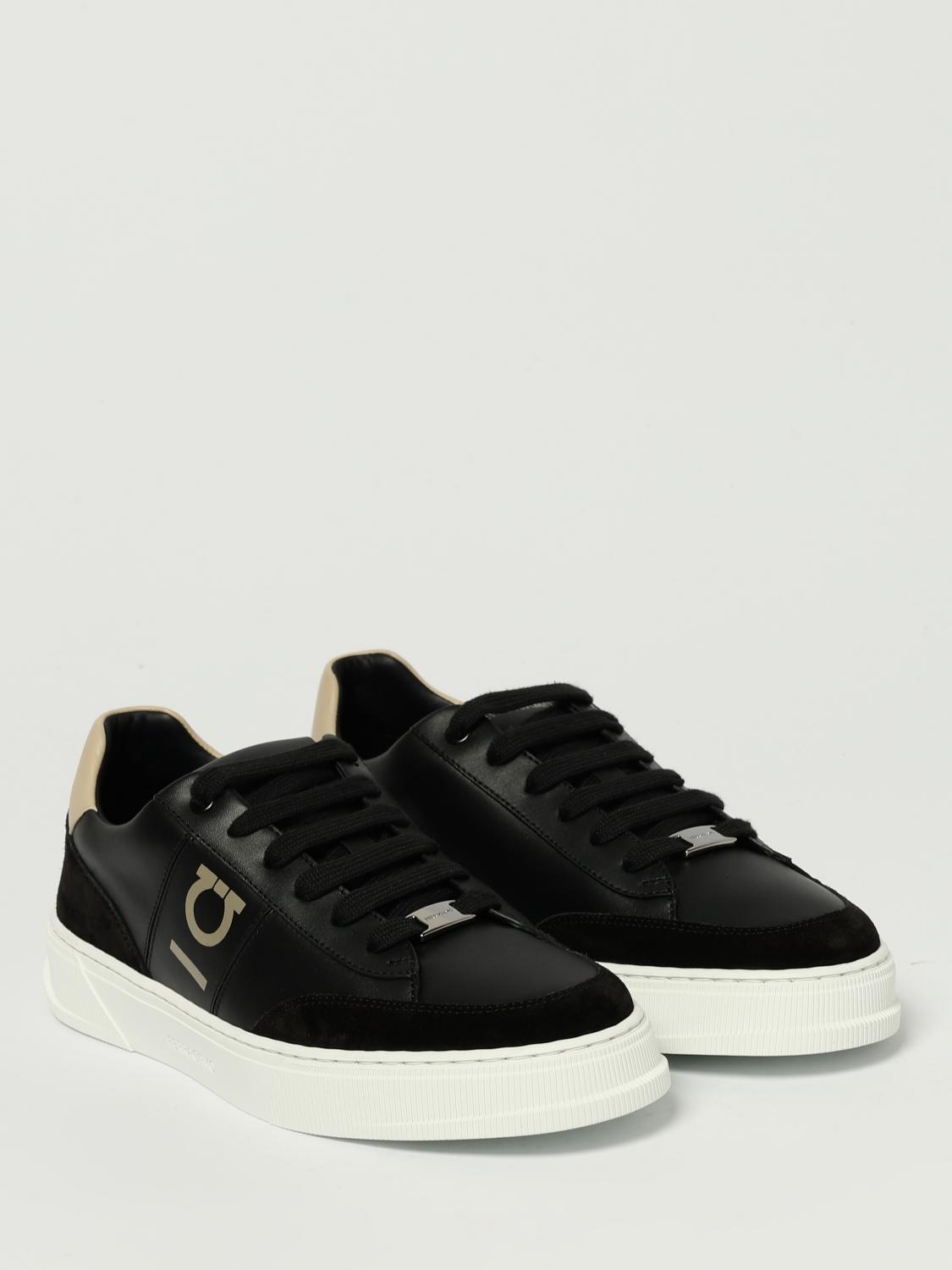 Ferragamo Sneakers Men Black