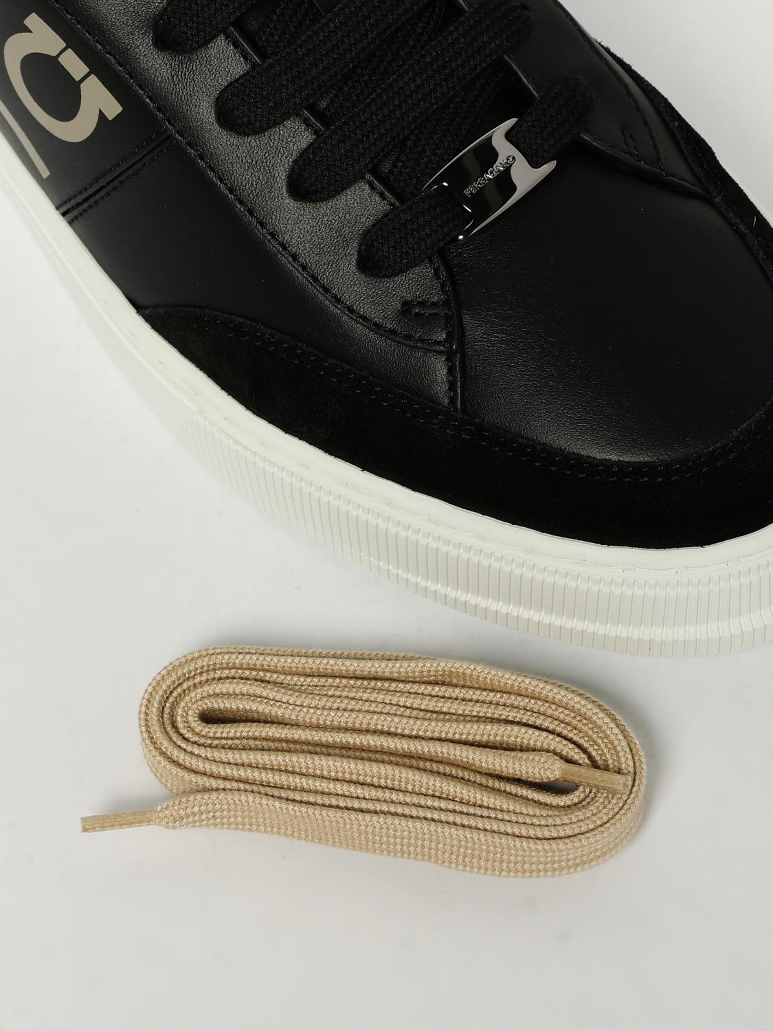 Ferragamo Sneakers Men Black
