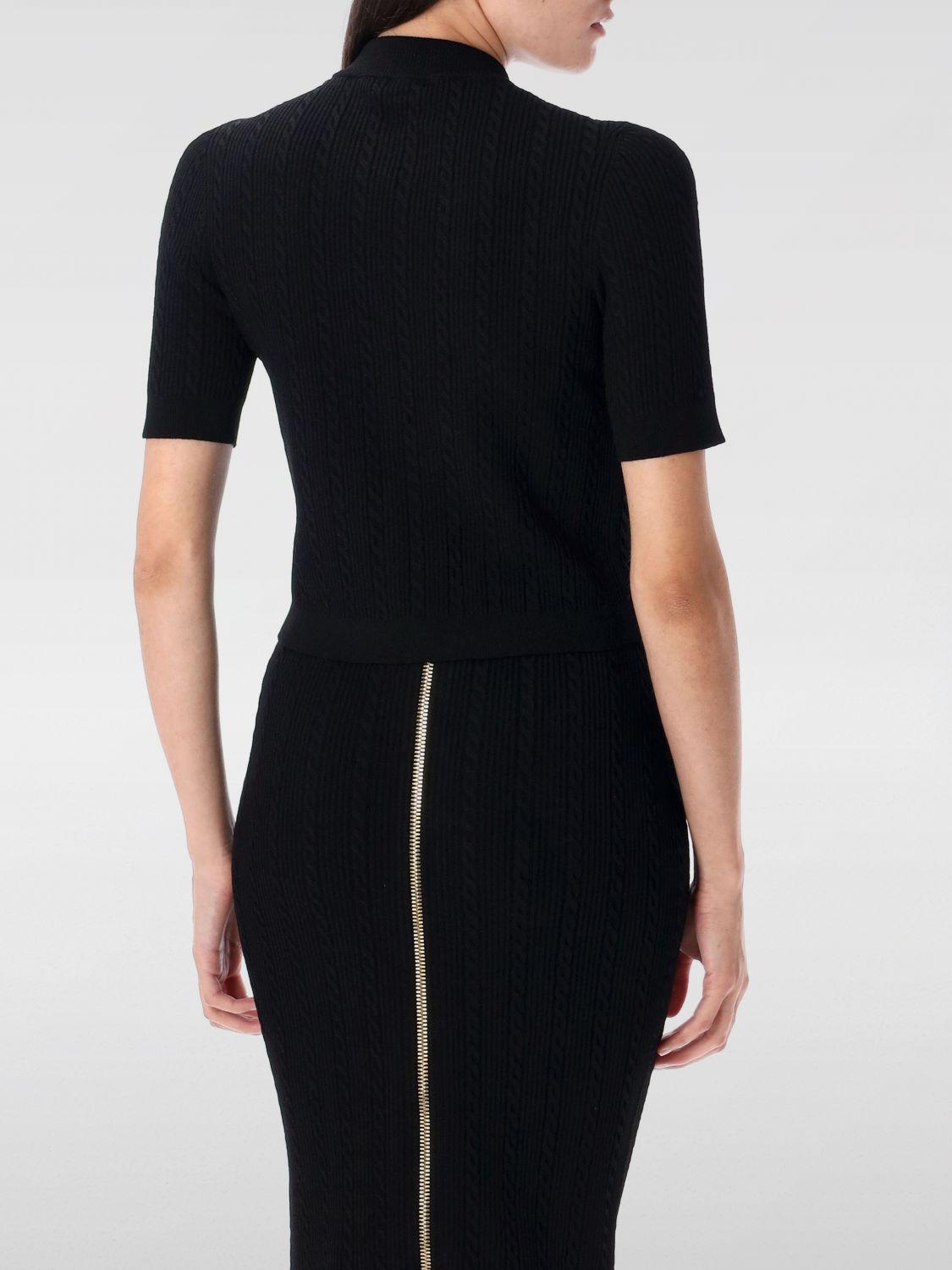 Balmain Cardigan Woman Black