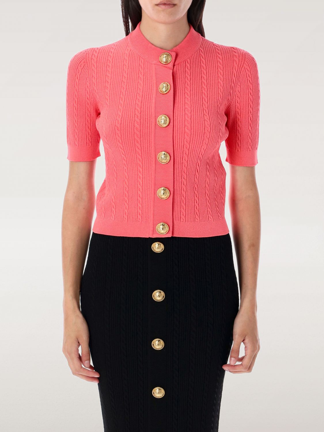 Balmain Cardigan Woman Black