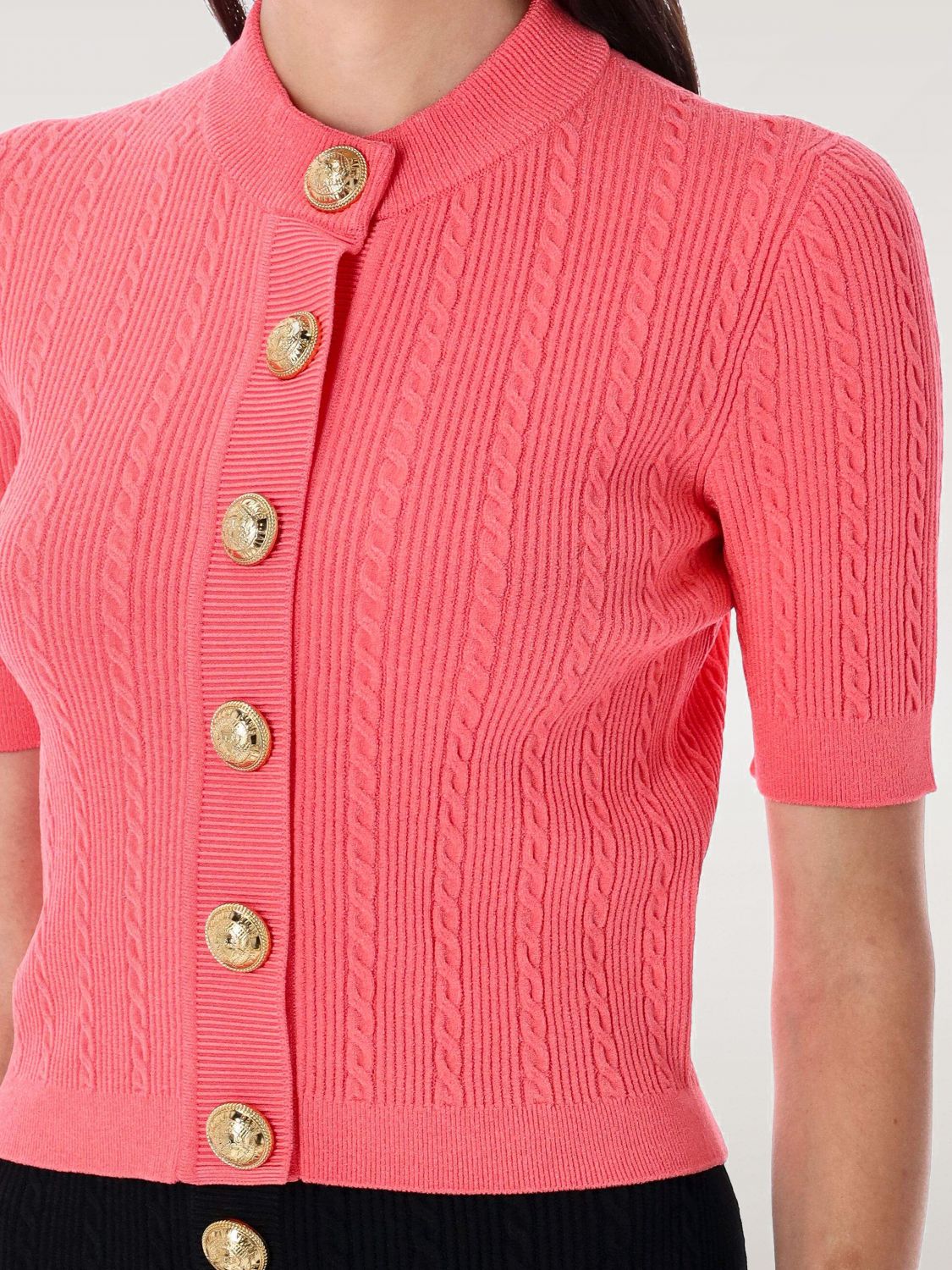 Balmain Cardigan Woman Black