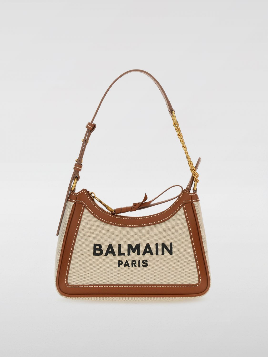 Balmain Shoulder Bag Woman Brown