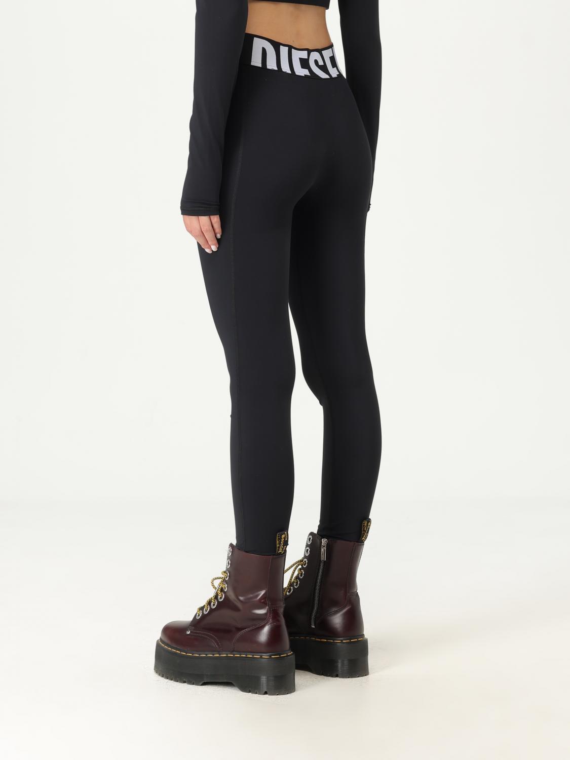 Diesel Pants Woman Black