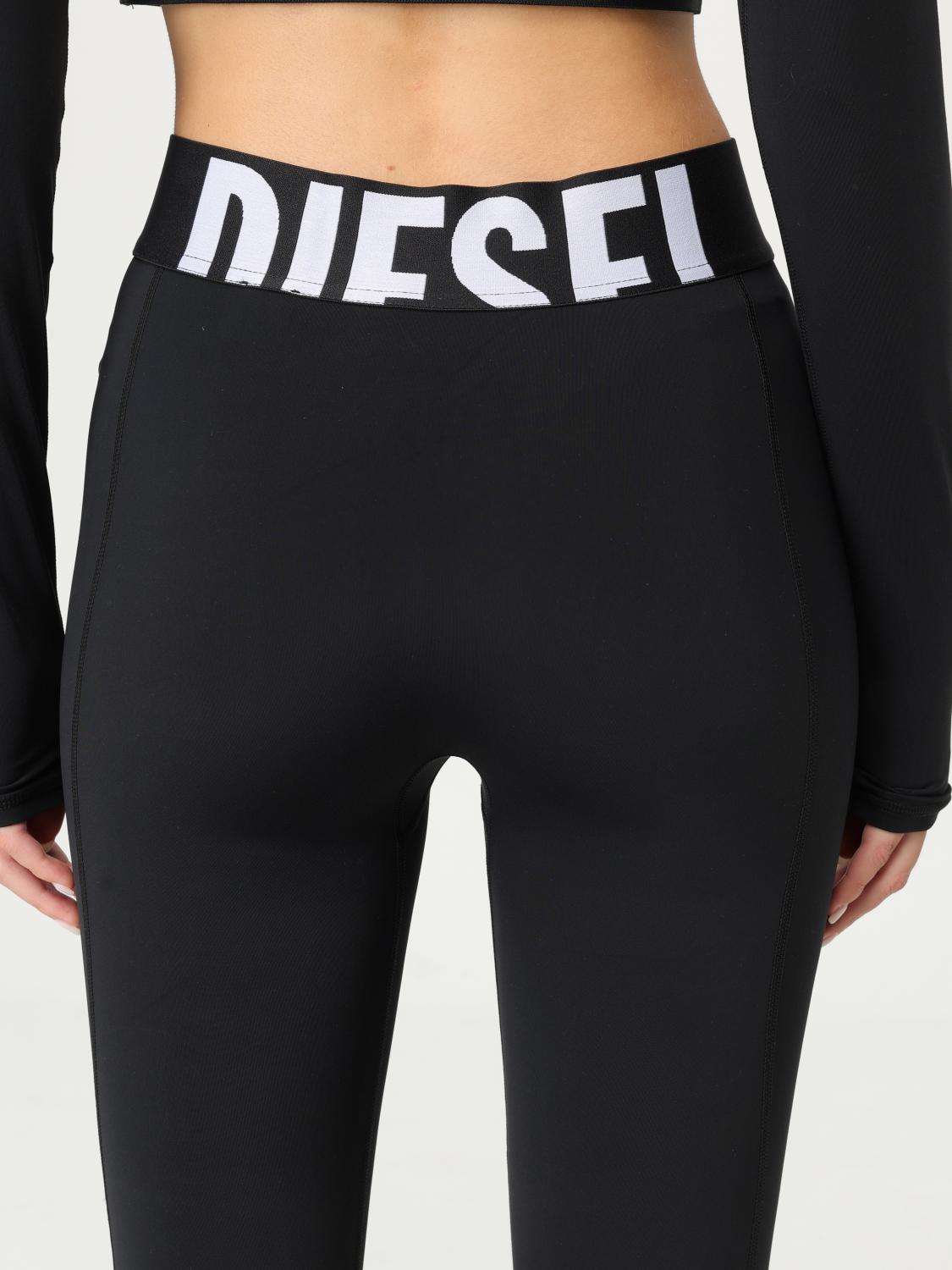 Diesel Pants Woman Black