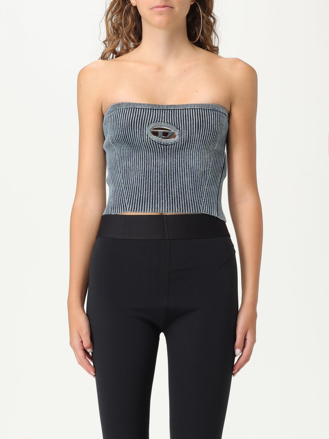 Diesel Top Woman Blue