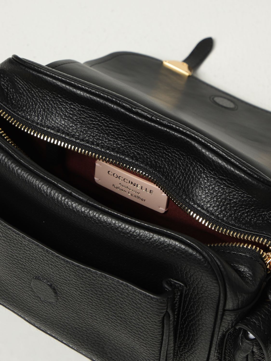 Coccinelle Crossbody Bags Woman Black