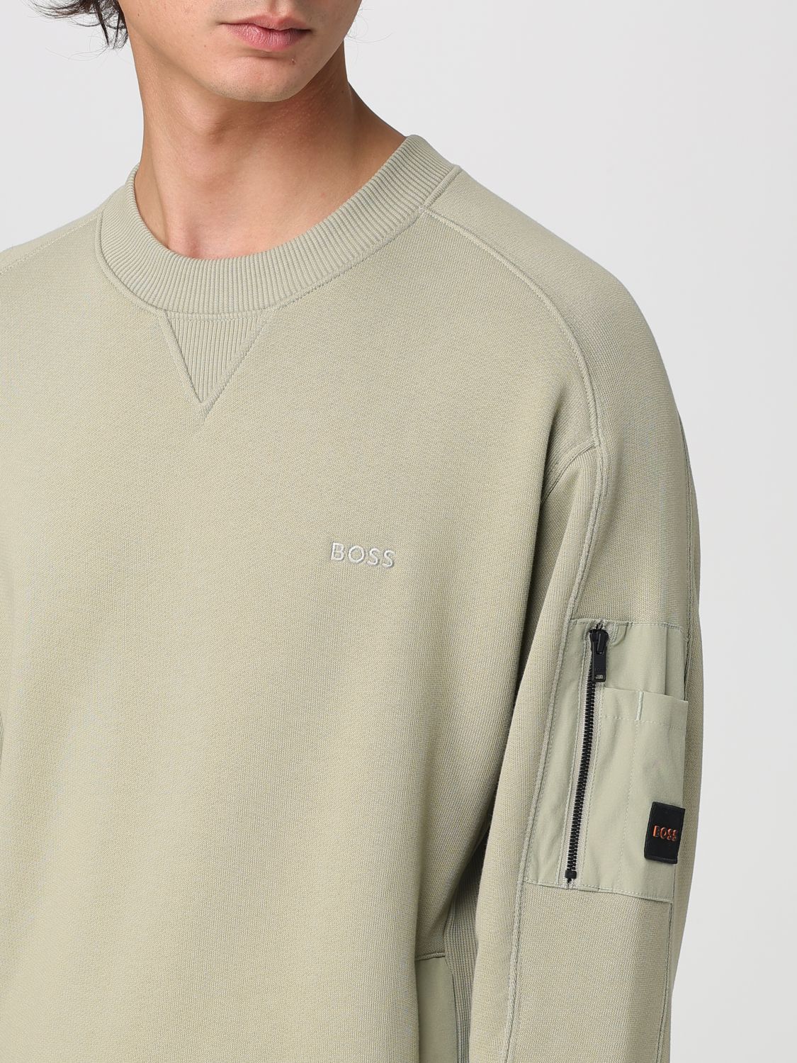 Boss Sweatshirt Men Blue