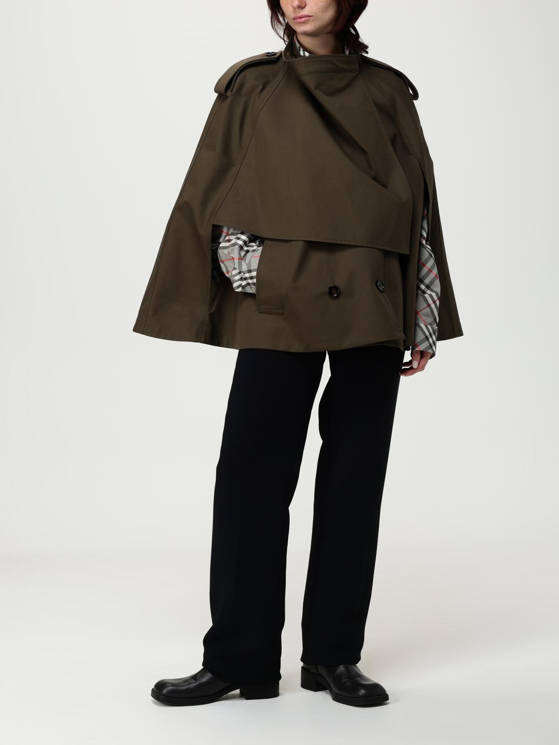 Burberry Jacket Woman Military