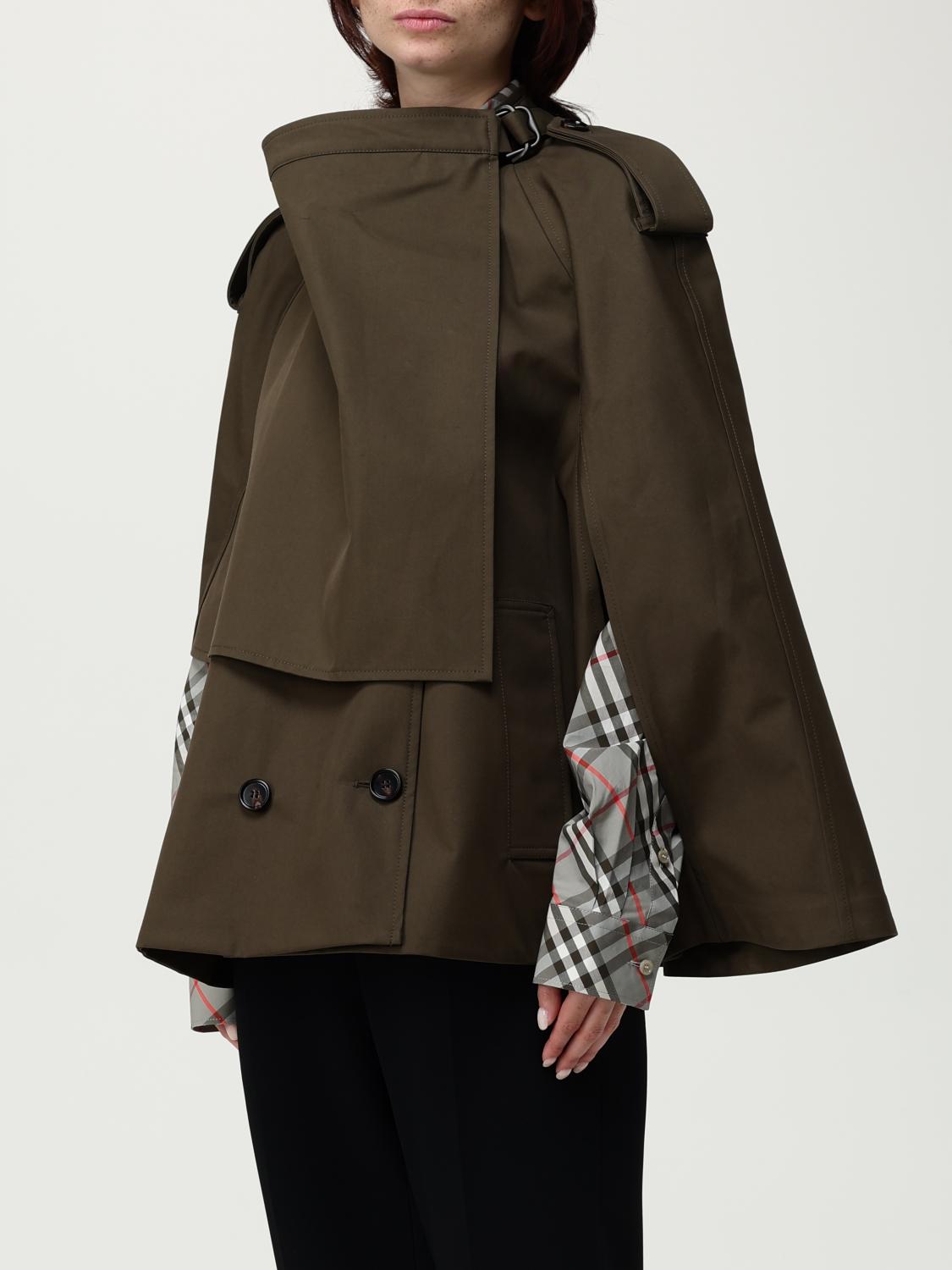 Burberry Jacket Woman Military