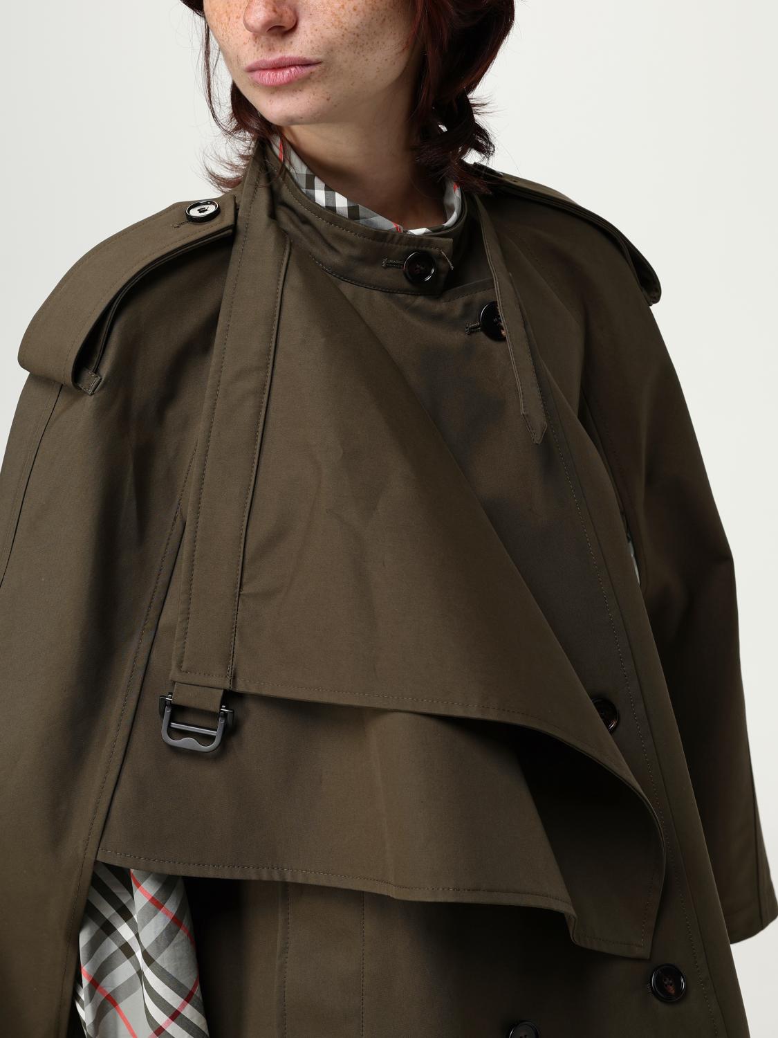 Burberry Jacket Woman Military
