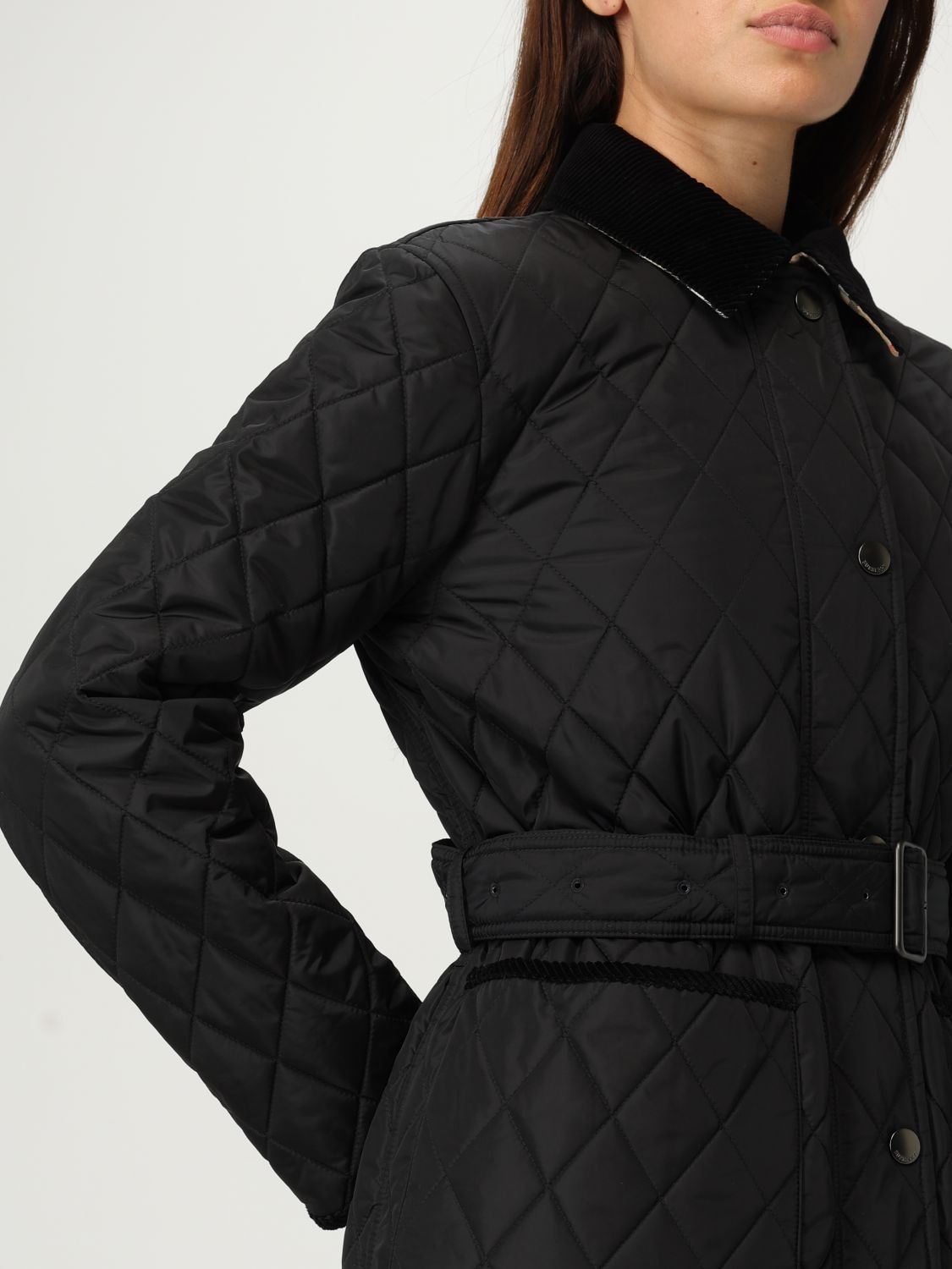 Burberry Jacket Woman Black