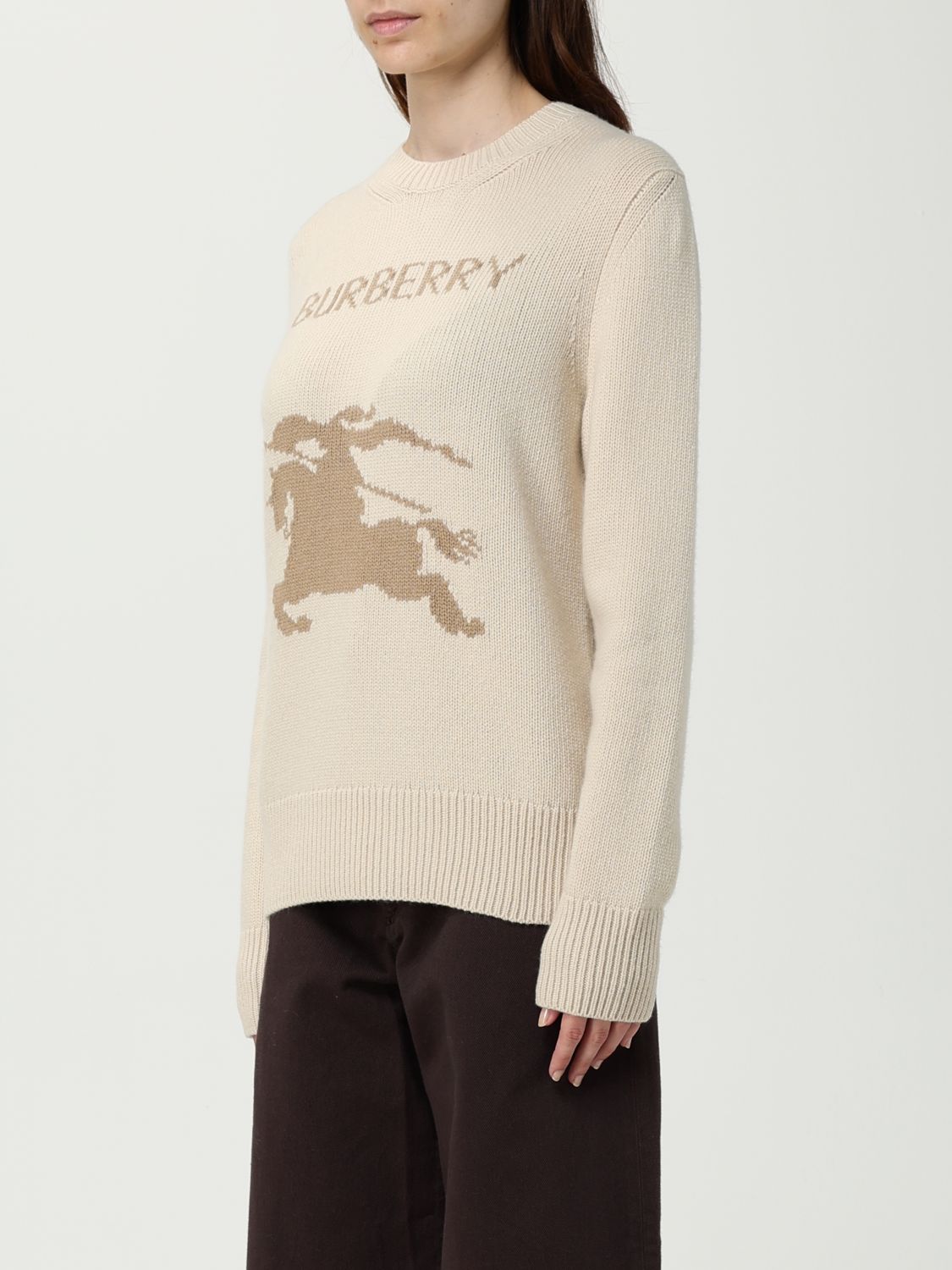 Burberry Sweater Woman Brown