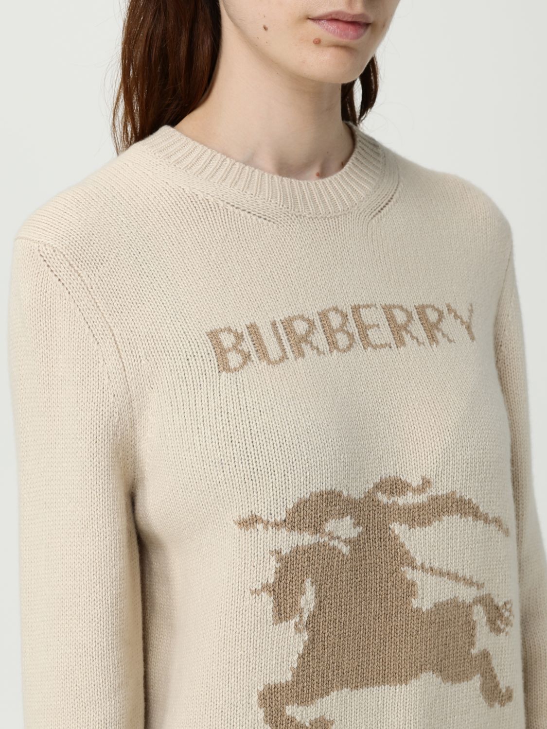 Burberry Sweater Woman Brown