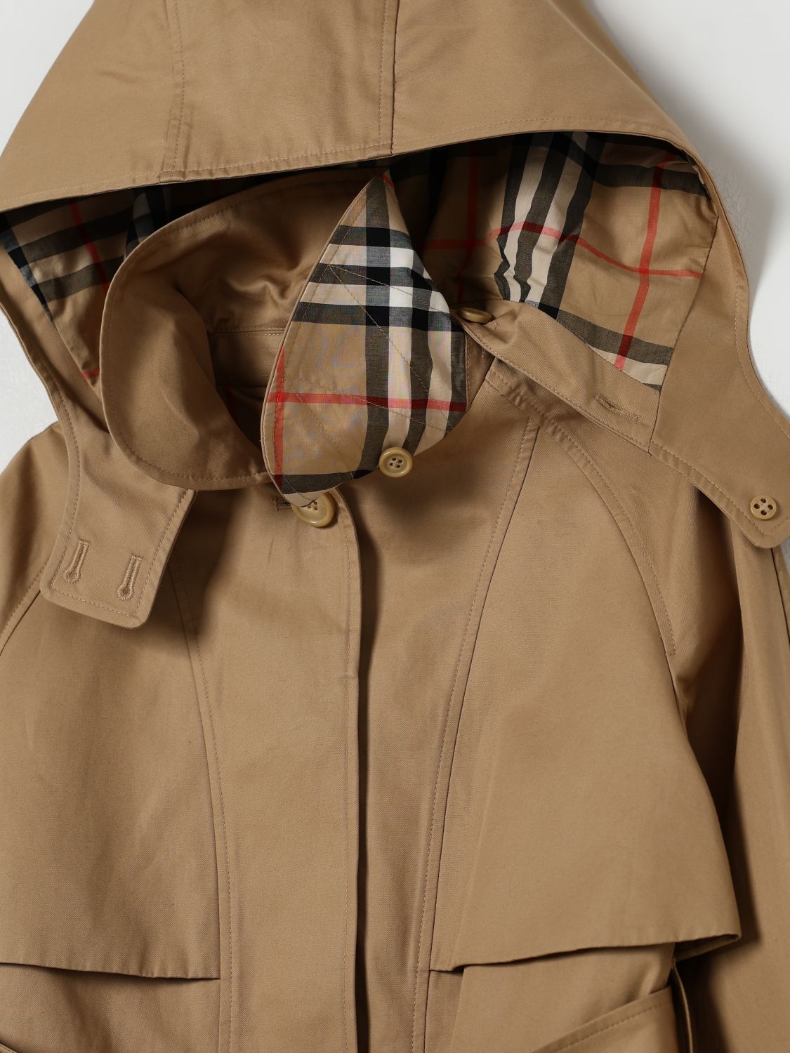 Burberry Coat Kids Beige