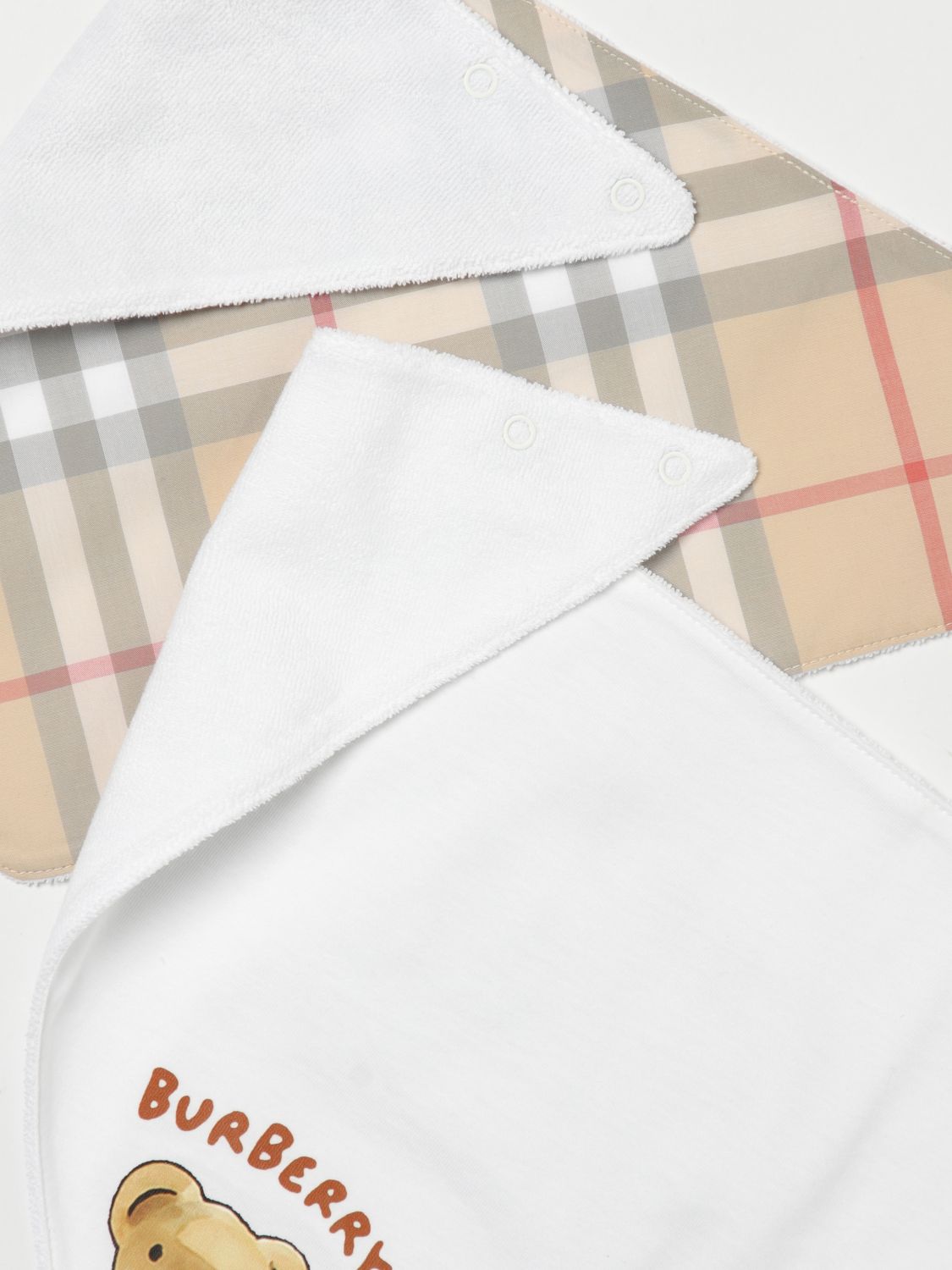 Burberry Bib Kids White