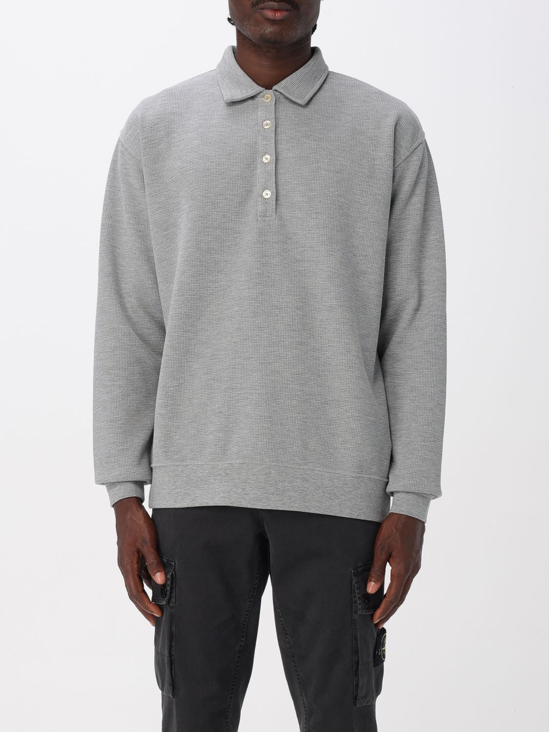 Autry Polo Shirt Men Grey